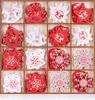 BRUBAKER 48-TLG. Weihnachtsanhänger Set - Baumschmuck Rot Produktbild-Vorschau 2