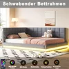 Flieks Lit rembourré 160x200cm avec USB & LED, Lit de jour Voir les images du produit 4