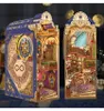 3D puzzle, knižná medzera Magical Library, drevo, Náhľad obrázku produktu 4