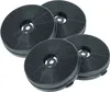 vhbw 4x Aktivkohlefilter Ersatz für PKM CF155 für Produktbild-Vorschau 1