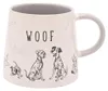 Widdop & Co. Disney Tasse ``wuff Katzen & Hunde    One Size Produktbild-Vorschau 1
