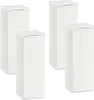 4er Set Möbelfüße QUEBEC 120 mm Weiß Produktbild-Vorschau 1