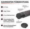 Türdichtung für Fireplace Alicante Kaminofen 3m, ⌀9mm Produktbild-Vorschau 4