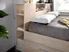 Bett mit Kommode und Schubladen - 140 x 190 cm - Farben: Produktbild-Vorschau 3