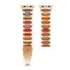 Strap-it Apple Watch Stahl-Harzarmband (Roségold/Bunt) - Produktbild-Vorschau 5