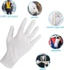 12 Paar Weiße Handschuhe Baumwolle, Stoff Handschuhe Weiss, Produktbild-Vorschau 5