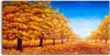 Coloray Canvas 140x70  Wandbild Leinwand Bilder Foto Herbst Produktbild-Vorschau 1
