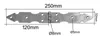Aqbau® Kistenband 32x250mm Kistenbänder Tischband Produktbild-Vorschau 5