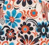 Hippie 70s Blumen Swingkleid Stirnband Karneval Fasching Produktbild-Vorschau 3
