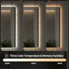 Specchio da bagno a LED 90x70 cm senza cornice con Anteprima dell’immagine prodotto 8