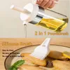 2-in-1-Ölspenderflasche mit Silikonbürste zum Kochen in der Produktbild-Vorschau 4
