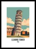 Poster 20x30 cm Torre pendente di Pisa Anteprima dell’immagine prodotto 3