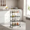 Sekey Küchenwagen schmal Nischenregal mit Rollen 20cm breit Produktbild-Vorschau 6