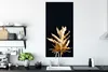 MuchoWow® Poster Blätter - Gold - Herbst - Natur - Luxus Produktbild-Vorschau 3