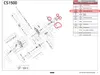 Oregon Kohlebürsten CS1500 CS1400 GEN1 Elektrokettensäge Produktbild-Vorschau 5