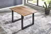 Esszimmertisch 100x70 cm Billy, echte Baumkante, Esstisch Produktbild-Vorschau 3
