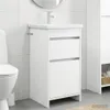 vidaXL Badkamerkast met wastafel, wit, 42 x 40 x 84,5 cm Productafbeelding-voorbeeld 2