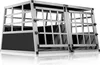 CADOCA® Cage de Transport XL pour Animaux Aluminium MDF 2 Voir les images du produit 1