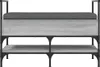 vidaXL Estantería para zapatos, gris Sonoma, 85,5 x 42 x Vista previa de la imagen del producto 5