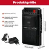 Tragbarer Kassettenspieler mit Bluetooth – Aufnahme & Produktbild-Vorschau 9