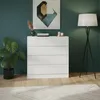 Kommode "Vaasa" 4 SK weiß-matt Produktbild-Vorschau 2