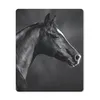 MuchoWow® Mauspad Mousepad Pferd - Tiere - Schwarz - Weiß - Produktbild-Vorschau 1