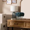 Lampa stołowa ze szklaną bazą MATI, wys. 42 cm Podgląd zdjęcia produktu 2