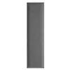 A single, vertical, rectangular upholstered panel with a textured gray surface, presented against a plain white background. Anteprima dell’immagine prodotto