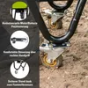 Traktor na kolesá ZIPPER ZI-EWB500LI, 75 l, oceľ, nosnosť: Náhľad obrázku produktu 12