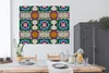 MuchoWow® Poster Muster - Ornament - Abstrakt - Blau - Rosa Produktbild-Vorschau 3