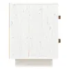 vidaXL Nachttisch Weiß 40x34x45 cm Massivholz Kiefer -  Produktbild-Vorschau 8