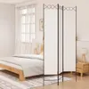 vidaXL Paravent 3 pièces blanc 120x220 cm Tissu Voir les images du produit 2