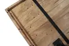 Esstisch 80x80cm Mangoholz gerade Kante U-Gestell schwarz Produktbild-Vorschau 8