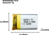 502030  3,7 V Akku  250mAh  ohne Stecker für  Bosch Intuvia Produktbild-Vorschau 3