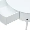Table basse 'Rill' avec tiroir rond pieds métal 36 x Ø60 cm Voir les images du produit 7