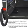 Doggyhut S-Line XXL Hundeanhänger & Hundebuggy mit Federung Produktbild-Vorschau 5