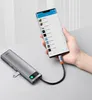 Baseus 11W1 Multifunktionaler Hub Usbc-3Xusb/Usbc Pd Produktbild-Vorschau 10