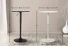 Table de bar Lamoni  - h85-106 cm x Ø60 cm - Noir/noir Voir les images du produit 4