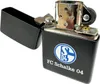 Original Zippo Feuerzeug Schalke 04 schwarz matt Druck NEU Produktbild-Vorschau 2