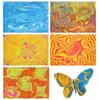 Kit creativo per la pittura su carta con tecnica Ebru, con Anteprima dell’immagine prodotto 14