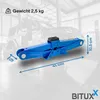 Bituxx Scherenwagenheber 2000 Kg mit Gummiauflage und Produktbild-Vorschau 3