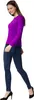 Langarm-Shirt Frauen - lila, XXL Produktbild-Vorschau 2