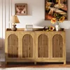 145 cm breed buffetkast met opbergruimte, lange dressoir Productafbeelding-voorbeeld 10