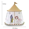 Kinderspielzelt rund, 116 cm Durchmesser, 123 cm Höhe, mit Produktbild-Vorschau 3