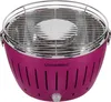 A pink LotusGrill charcoal grill is shown against a white background. Produktbild-Vorschau