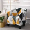 Klubová židle kryt, Stretch Elastan odnímatelné geometrický Náhled obrázku produktu 5