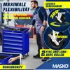 MASKO® Werkstattwagen 5 Schubladen, abschließbar, massives Produktbild-Vorschau 6