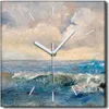 Coloray Uhr auf Leinwand 30x30 cm Wand Uhr Dekoration Produktbild-Vorschau 1