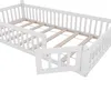 Lit de camp pour enfants avec design de cheminée, barrière Voir les images du produit 14