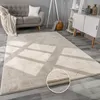 Teppich Wohnzimmer Kunstfell Plüsch Hochflor Shaggy Weich Produktbild-Vorschau 7